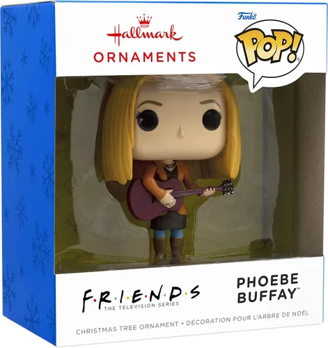 Vista 3 de Hallmark Friends Phoebe Buffay Funko POP! Adorno navideño (0003HCM1112) Resina