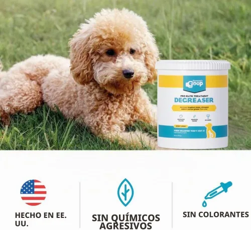 Vista 4 de Groomer's Goop Desengrasante para mascotas antes del baño (28 oz)