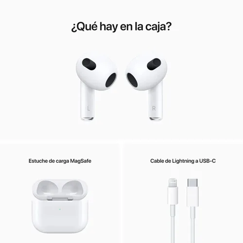 Vista 2 de AirPods 3 Generacion 2026 Audifonos Airpods 1.1