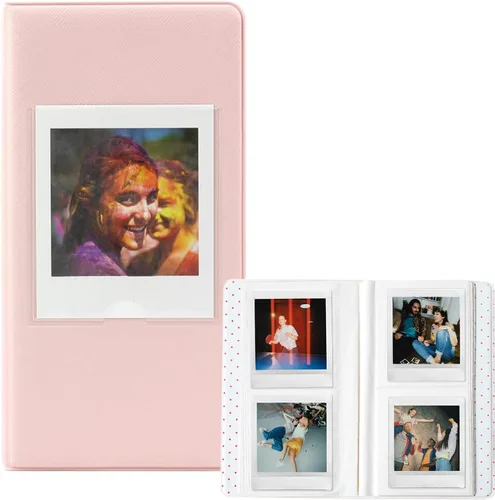Vista 10 de Álbum de 64 bolsillos para cámara instantánea Fujifilm Instax Square, color negro Square Photo Album for Fujifilm Instax SQ40/1/6/10/20/SP-3
