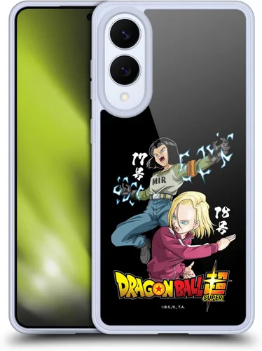 Vista 331 de Head Case Designs Funda de gel con licencia oficial de Dragon Ball Super Group Future Trunks Arc Characters [protección de grado militar] compatible