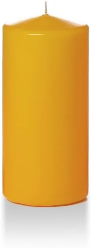 Vista 96 de Yummi - Velas redondas de pilar blancas de 3 pulgadas x 4 pulgadas, 3 por paquete