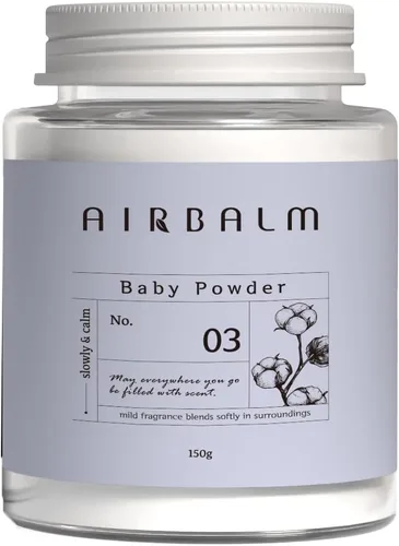 Vista 9 de Air Balm Eliminador de olores sólido, 5.3 oz (150 g), hasta 90 días, para habitación, cocina, baño y armario, aroma a almizcle acuoso