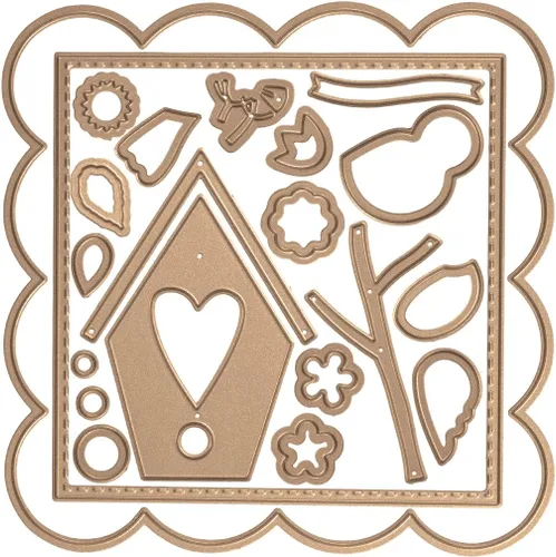Vista 3 de Spellbinders Shapeabilities Sweet Tweets de Tammy Tutterow Grabado/Oblea, troqueles finos