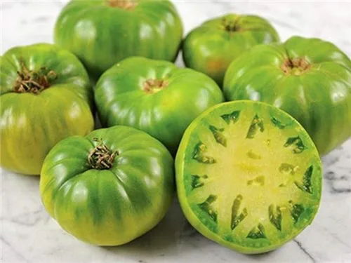 Vista 3 de Green Giant Tomate Seeds - Buenos rendimientos de 12 a 18 oz de tomates verdes (10 - Semillas)