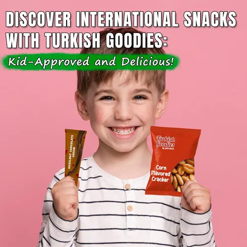 Vista 5 de Caja de aperitivos turcos – Snack From Around The World Box – Exotic Foreign Snacks & Candy – Caja de aperitivos internacionales