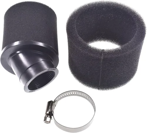 Vista 9 de Filtro de aire genérico de 38 mm con doble espuma en ángulo para motos de dirt bike, mini moto de 110 cc y 125 cc