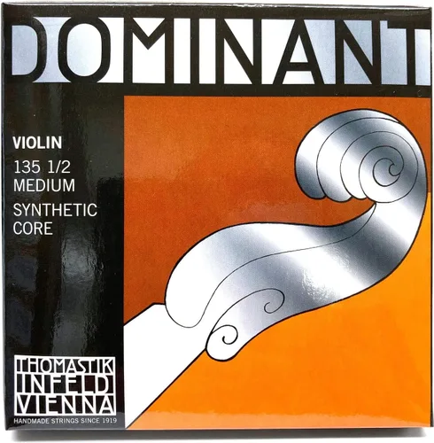 Vista 25 de Thomastik -Infeld Dominant Violin Single D String - Escala 1/2 - No. 132 1/2