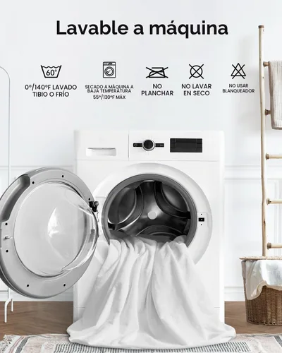 Vista 5 de Protector de colchón impermeable y refrescante tamaño Queen, con estilo de sábana ajustada y transpirable de bolsillo profundo - Protector