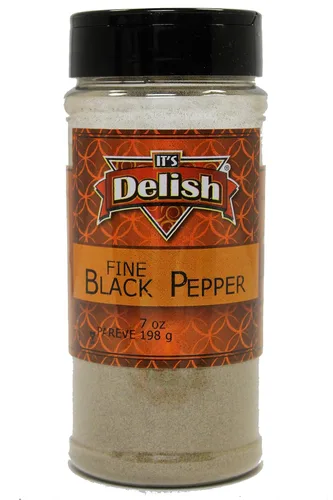 Vista 3 de Pimienta negra molida fina de Its Delish (1 lb)