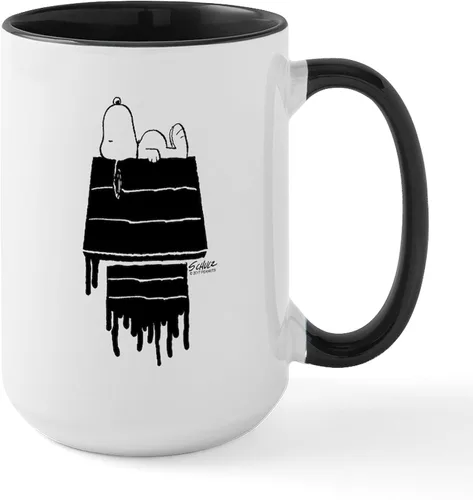 Vista 94 de CafePress SNOOPY Joe Cool - Taza de café de cerámica (15.0 fl oz)