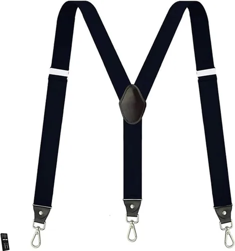Vista 23 de Tirantes ajustables con correas elásticas y espalda en Y, resistente Negro