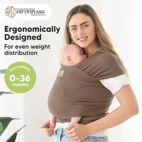 Vista 2 de KeaBabies Portabebés y organizador de pañales KeaBabies – Todo en 1 Original transpirable Baby Sling, organizador de bebé para guardería, ligero