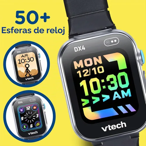 Vista 3 de VTech Kidizoom - Reloj inteligente DX4, negro