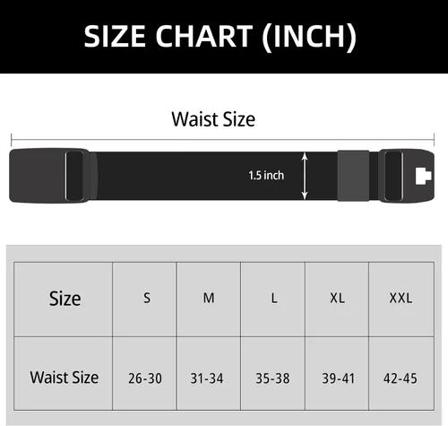 Vista 6 de maikun Cinturón de nylon para hombre, cinturón táctico militar para hombres, cinturón de hebilla de plástico, cinturón de web casual para hombres al