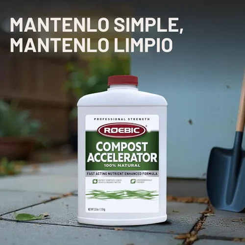 Vista 5 de Roebic Acelerador de compost bacteriano CA-1: 2.5 libras, para un compostaje más rápido