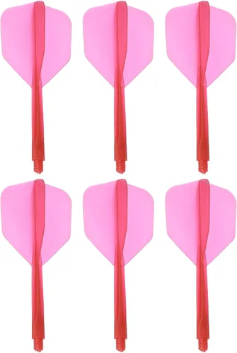 Vista 7 de PATIKIL Integrated Dart Shaft & Flights, Pack Durable Plastic Dart Flight Set