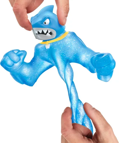 Vista 2 de Heroes of Goo Jit Zu - Single Stretchy Shark Action Figure, Thrash