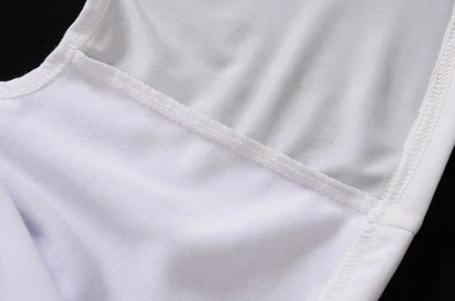 Vista 7 de MISWSU Carpeta de pecho elástica de 7.9in, 3 filas de ganchos para tomboy trans, lesbianas