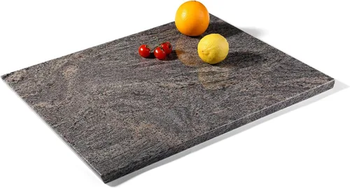 Vista 17 de Koville Tabla de cortar de mármol para cocina, tabla grande de quesos de losa de mármol de 16 x 12 pulgadas, tabla de servir rectangular