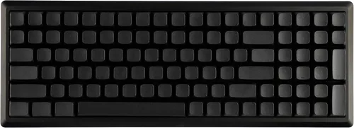 Vista 3 de YMDK 127 teclas negras en blanco ZDA XDA V2 teclas PBT Keycap para teclado MX 104 87 61 melodía 96 KBD75 ID80 GK64 SP84