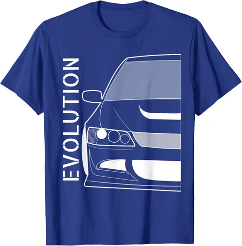 Vista 25 de Camiseta Evo 8 Design Turbo JDM Classic Legends, Negro, S