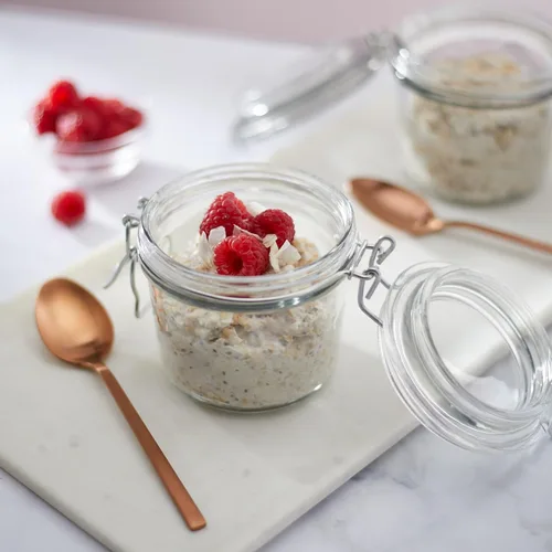 Vista 4 de Nature's Path Qi'a Superfood - Harina de avena instantánea de coco cremoso orgánico sin gluten, 6 paquetes, sin OMG, 1.28 onzas de granos enteros