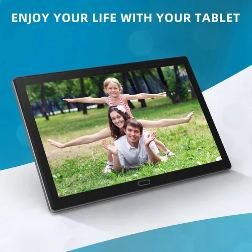 Vista 7 de Tablet 10 inch Android 11 4G LTE Tablet PC with 2 SIM Slot, 4GB RAM 64GB ROM 128GB Expandable, Octa-Core 1.6Ghz Tablet with 13+5 MP Camera,Phone