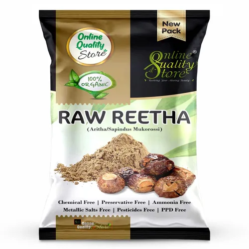 Vista 5 de Online Quality Store Reetha Amla Shikakai (forma cruda) Combo Pack, 10.58 oz (Paquete de 3)