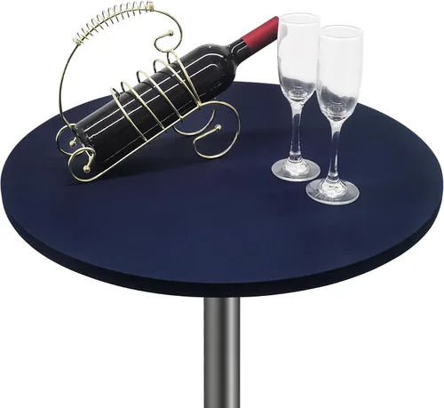 Vista 17 de Mantel de mesa rectangular de 4 pies con ajuste elástico, mantel de elastano elástico de 4 pies para mesas de comedor, para interiores y exteriores