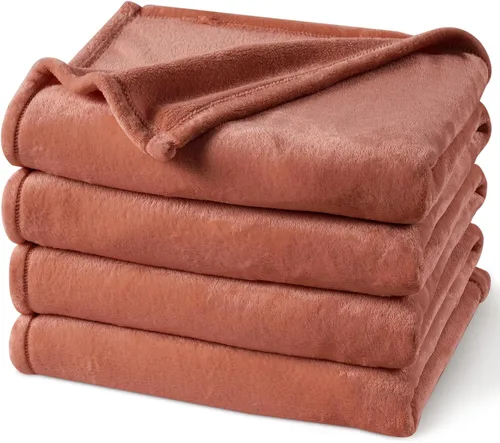 Vista 27 de PHF - Manta de forro polar, tamaño King, 120 x 4.23 – 10.58 oz, ligera, cálida, color beige