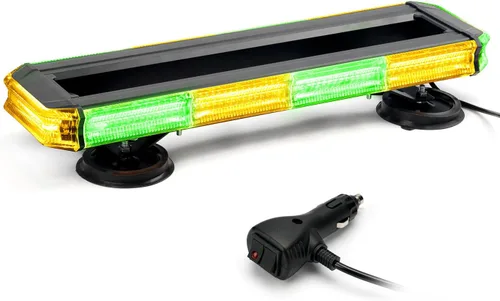 Vista 14 de Xprite Barra de luces estroboscópicas de emergencia para techo de 18 pulgadas, 150 LED, luces de advertencia intermitentes de servicio pesado