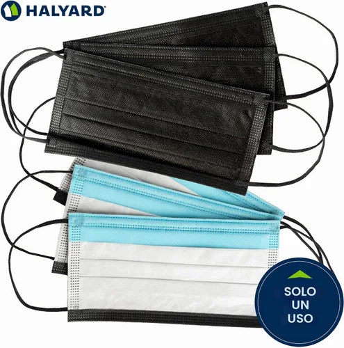 Vista 3 de HALYARD Unisex Adulto 49514 Negro
