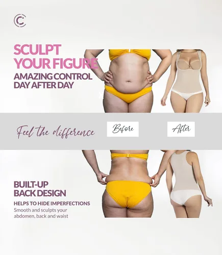 Vista 5 de CURVEEZ Camiseta sin mangas para mujer, sin mangas, con control de abdomen, sin costuras, para adelgazar