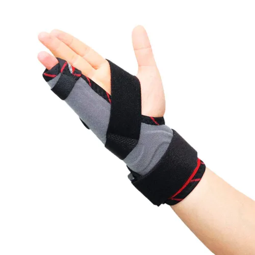 Vista 8 de ORTONYX Pinky Finger Splint Muñequera Inmovilizador de Muñequera – Fractura boxeadora para 4º y 5º dedo, soporte de canalón cubital, síndrome