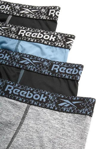 Vista 2 de Reebok Ropa interior para hombre - Calzoncillos tipo bóxer Performance (paquete de 8)