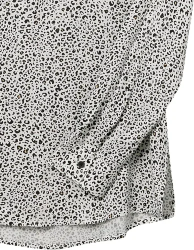 Vista 7 de Tienda Essentials Blusa tejida de manga larga para mujer