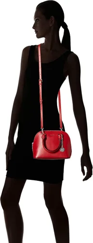 Vista 6 de DKNY Bryant Dome Satchel, Rojo Brillante