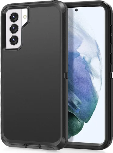 Vista 12 de I-HONVA Funda para Galaxy S21 5G a prueba de golpes, a prueba de polvo y caídas, 3 capas de protección de cuerpo completo