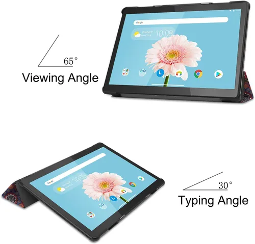 Vista 3 de Gylint Funda para Lenovo Tab M10 HD TB-X505F, Smart Case Slim Lightweight Case Cover para Lenovo Tab M10 HD TB-X505F TB-X505L / Tab M10 10.1