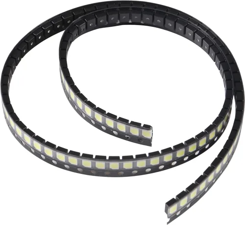 Vista 2 de 100pcs 3528 (1210) SMD LED diodo luces chip blanco 6000K Super brillante iluminación bombillas lámparas componentes electrónicos diodos emisores