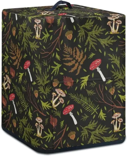 Vista 14 de ZOUTAIRONG Funda para freidora de aire de girasol de otoño para el hogar, accesorios de decoración de cocina, fundas para electrodomésticos pequeños