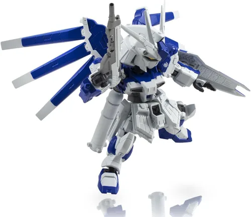 Vista 7 de TAMASHII NATIONS Figura de acción de contraataque de Bandai Nxedge Style Hi-Nu Gundam Char