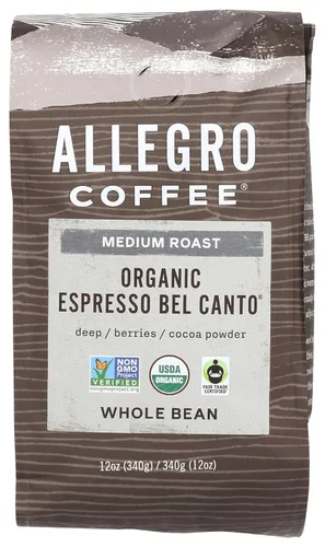 Vista 13 de Allegro Coffee Organic Cafe La Duena Café en grano entero, 12 oz