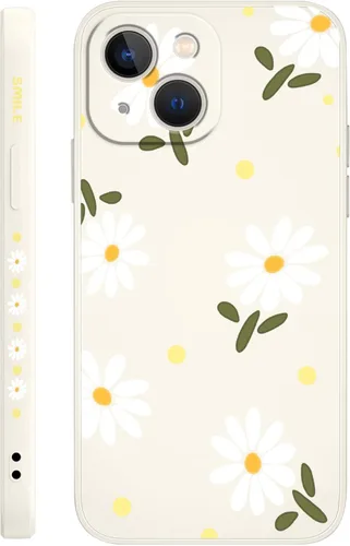 Vista 13 de LEECG Funda para iPhone 13 con diseño de mariposas y flores, diseño de astronauta, funda de teléfono con forro de microfibra suave, funda delgada