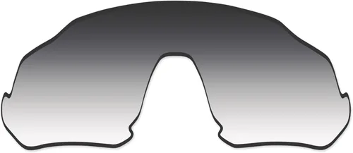 Vista 10 de Lenses Replacement for Oakley Flight Jacket OO9401 Sunglass - Confirm Fit Scratch Resistant Abrigo de espejo negro polarizado