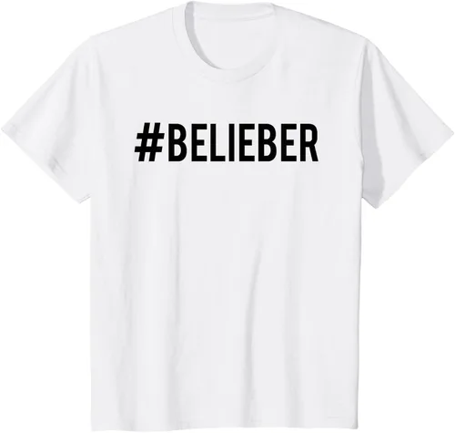 Vista 16 de Justin Bieber Camiseta oficial #Belieber Hashtag