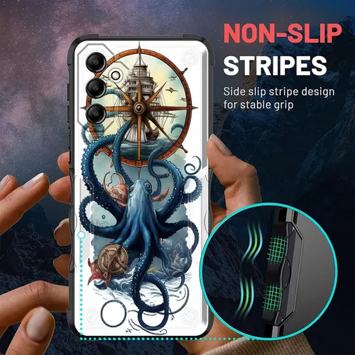 Vista 1018 de Funda para Galaxy A14 5G, [Doble Capa][Protección contra Caídas de Grado Militar de 10 Pies] [Antideslizante] Funda Resistente a Prueba de Golpes