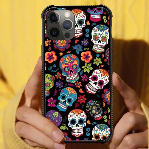 Vista 149 de Funda compatible con iPhone 8, a prueba de golpes, antiarañazos, bandera de ciervos de cola blanca de grano de madera estadounidense