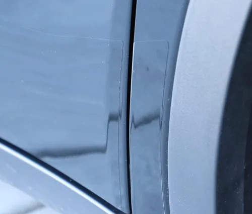 Vista 2 de PreCut - Protector de borde de puerta PPF para Honda Pilot (2023 +) y protectores de taza para manija de puerta, protección de pintura como